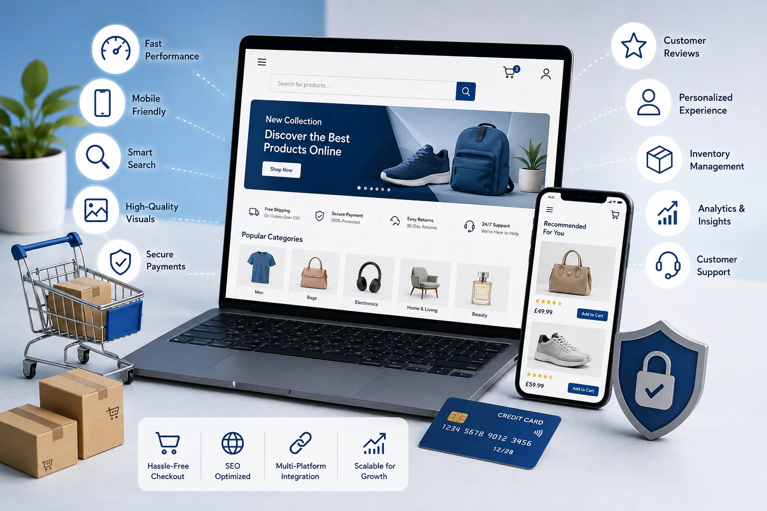 Essential Features That Make an Ecommerce Website Successful